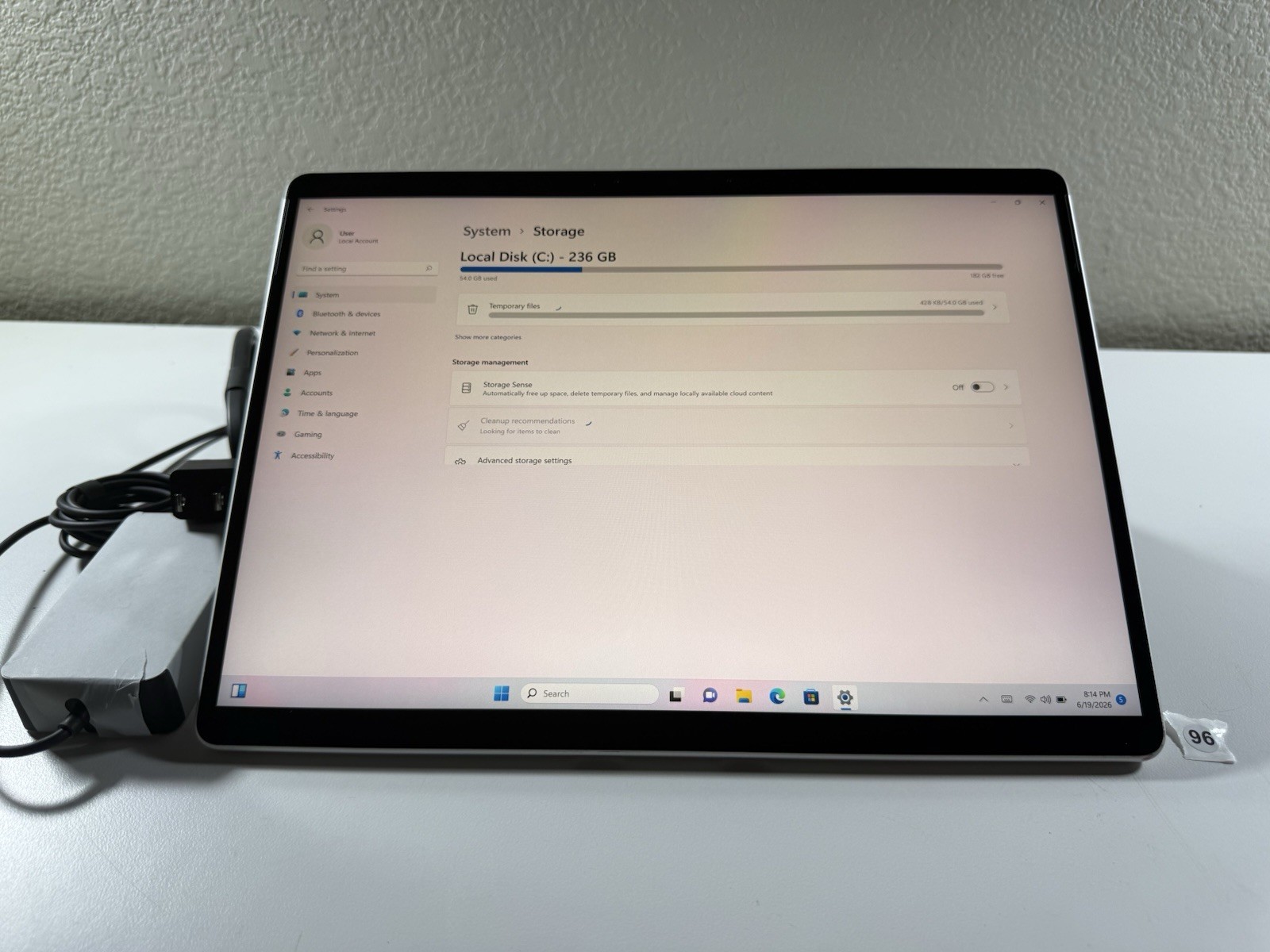 Microsoft Surface Pro 8 (1982) i5-1145G7 – 16GB RAM – 256GB 120Hz – Win 11 Pro