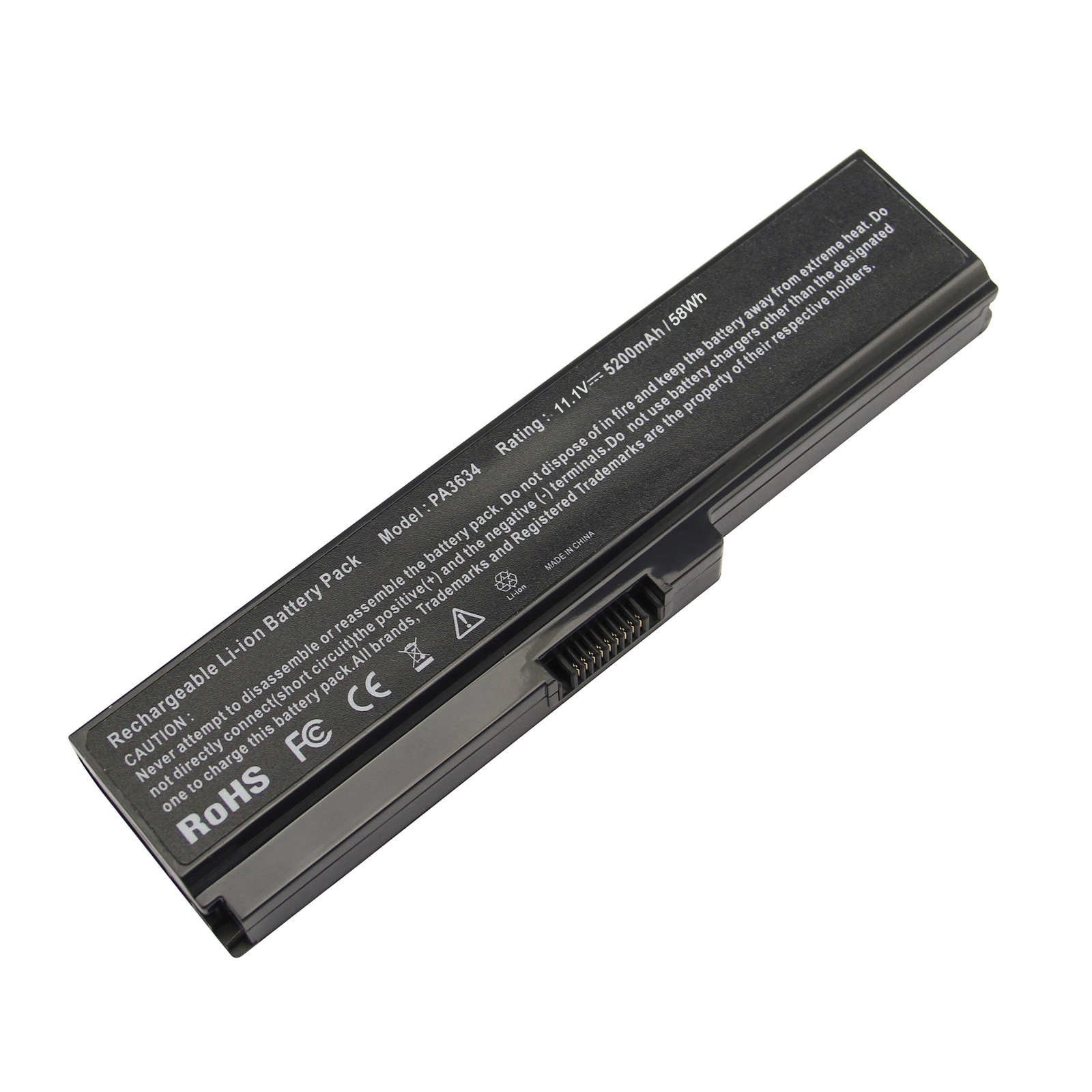Futurebatt Battery for Toshiba Satellite A665 C655 L645 L650 L650D PA3634U