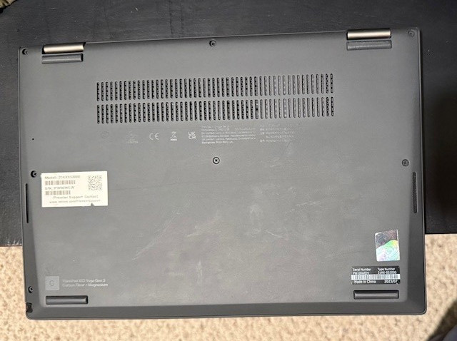 Lenovo ThinkPad X13 Yoga Gen 3, Intel i7 12Gen 16GB RAM, 512GB SSD, Win 11 Pro