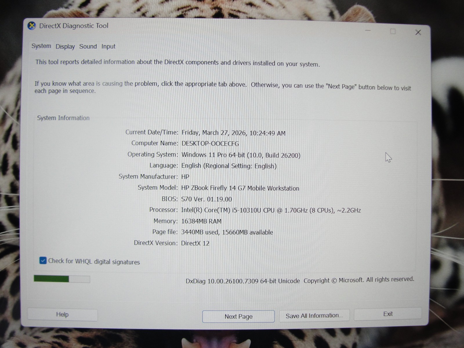 HP ZBook Firefly 14″FHD Intel Core i5-10310U 1.7GHz 16GB RAM 256GB SSD +P/A