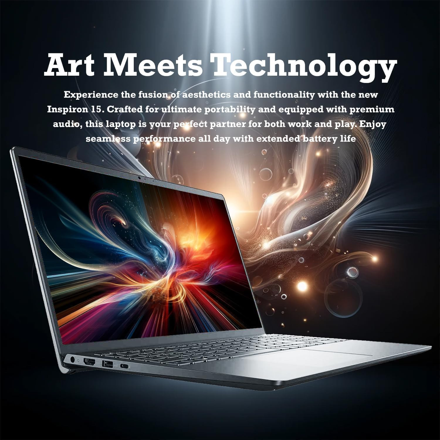 Inspiron 15.6″ FHD Touchscreen Laptop, 13Th Gen Intel Core I5 (Turbo up to 4.6Gh