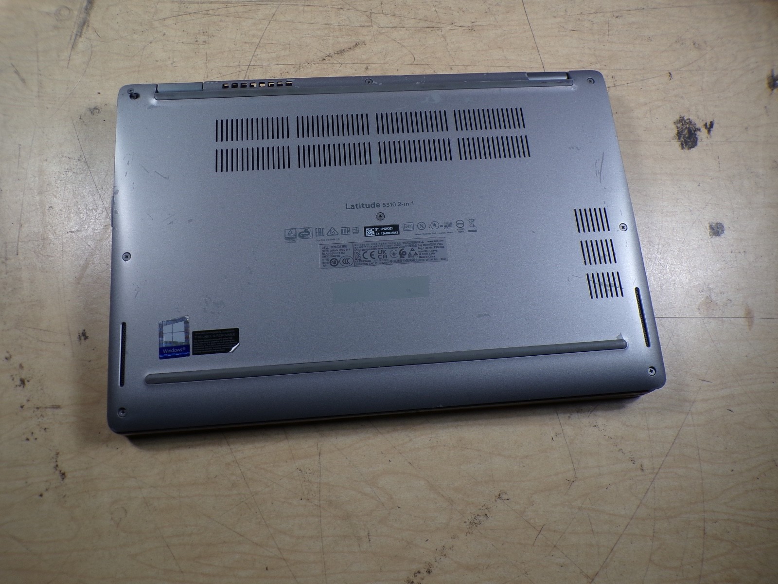 DELL LATITUDE 5310 2 IN 1 INTEL CORE I5-10210U 1.60GHZ 16GB RAM **NO HD/ NO CADD