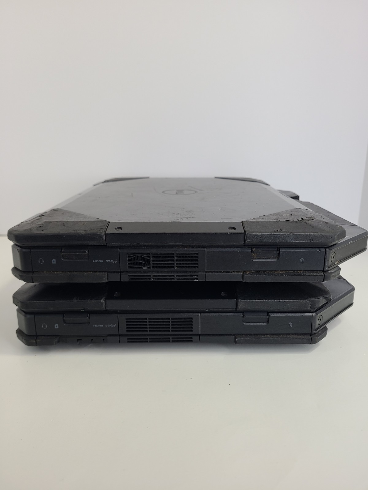 Lot Of 2 For Parts Dell Latitude 5414 Rugged 14″ i5-6300U 2.40GHz 8GB RAM No SSD