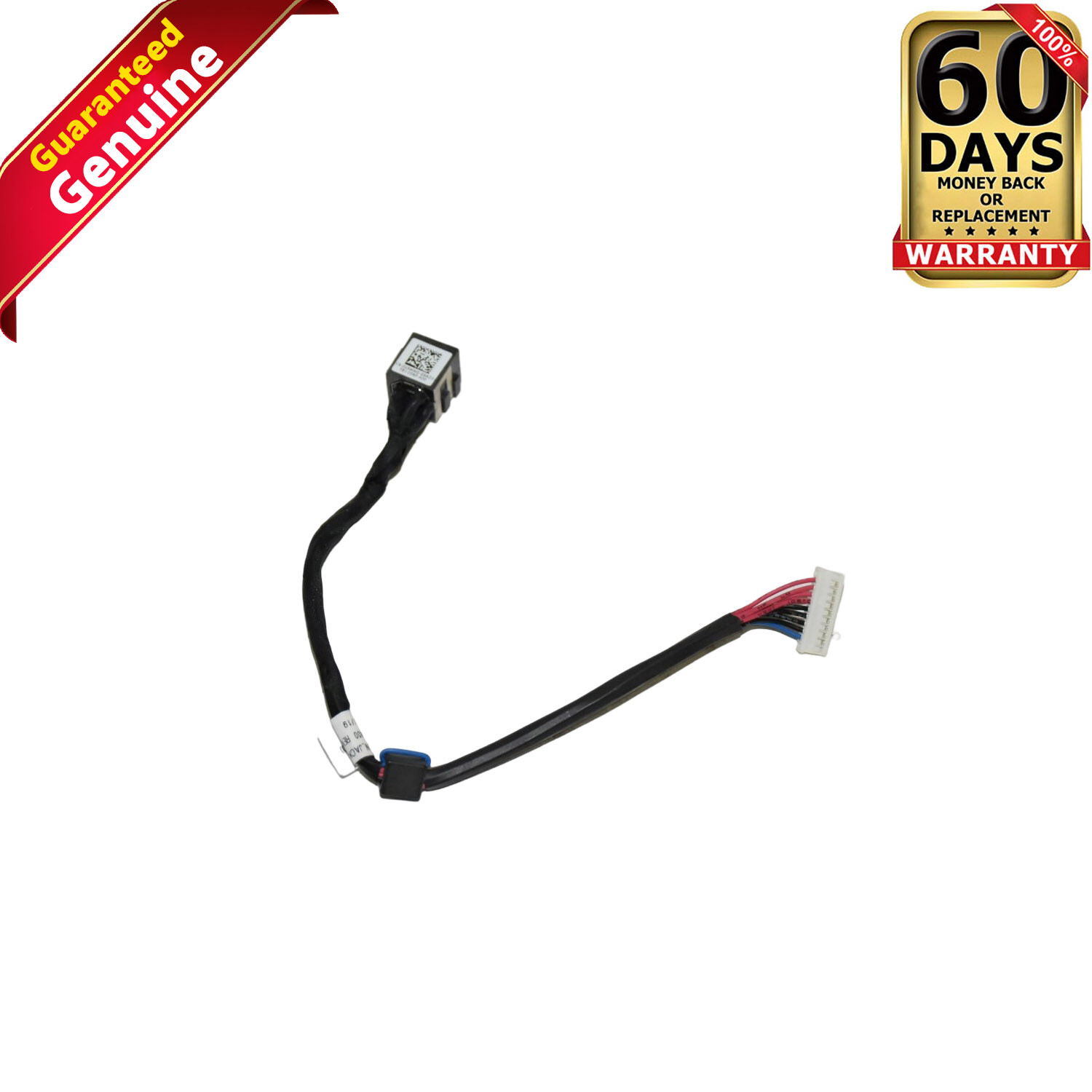 Lot 2 Dell Precision M4700 M4800 AC DC Power Jack Harness Socket w/Cable V9WWG