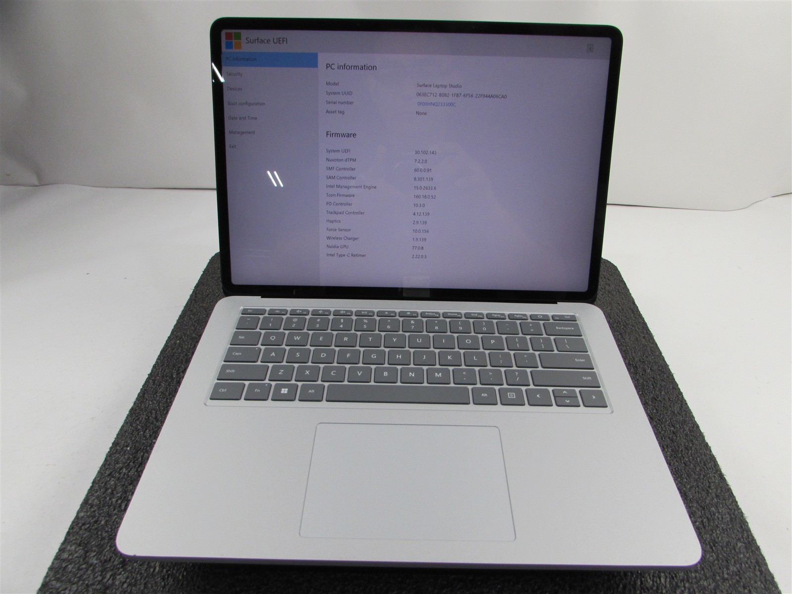 Microsoft Surface Laptop Studio 1964 i7-11370H 1TB SSD 32GB RTX A2000 *No A/C*