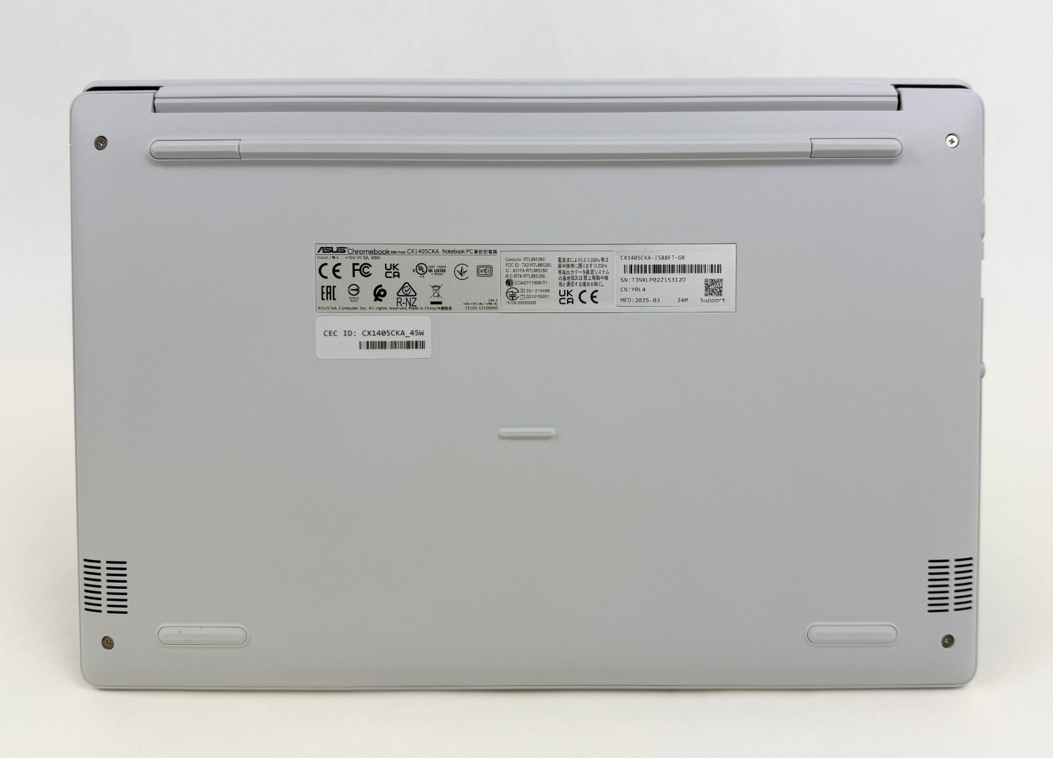 ASUS CX14 14″ FHD Touch Celeron N4500 8GB 128GB eMMC Chromebook CX1405CKA-IS88FT
