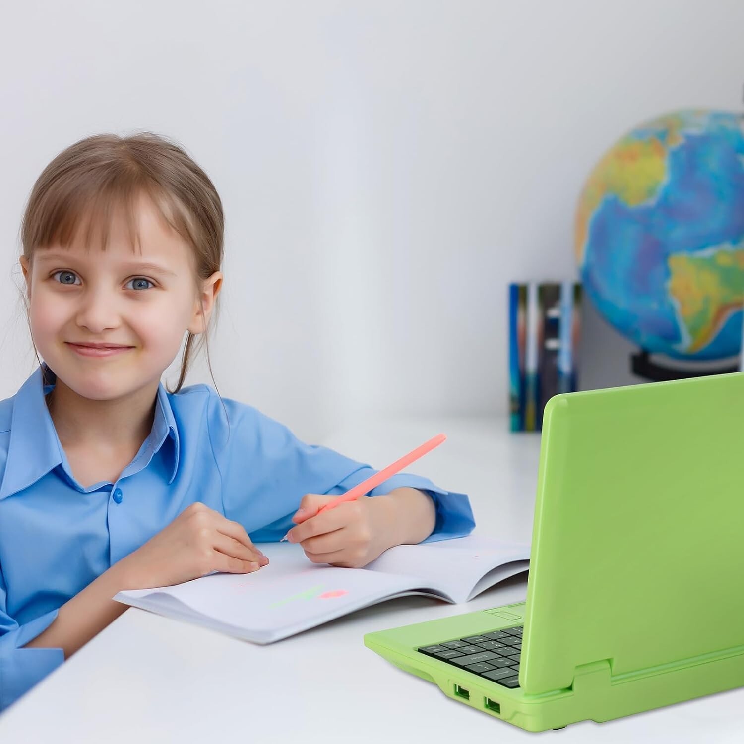 7” Laptop Computer Quad Core Powered by Android 12.0 Netbook with Wifi for Kid