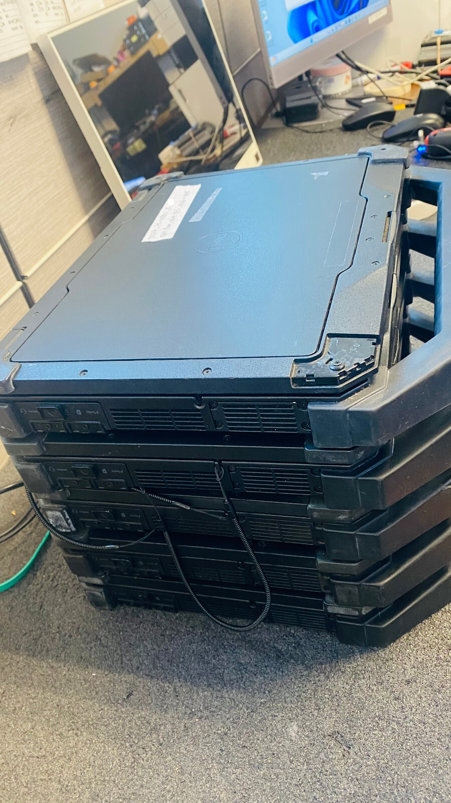 Lot of 5 Dell LATITUDE 7204 RUGGED 11.6″ Core i5-4310U 8GB 256GB SSD Win10Pro-4
