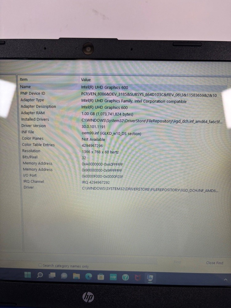 HP Laptop Intel Celeron N4120 1.10ghz 4gb Ram 64gb SSD 14″ 2023