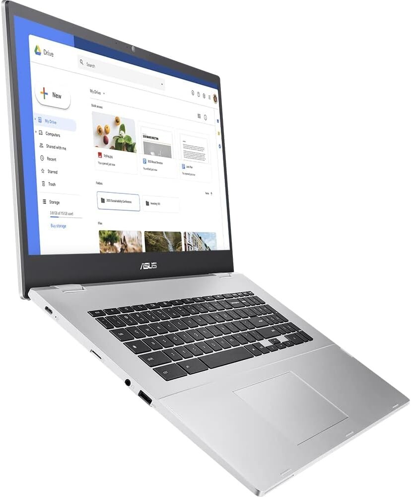 ASUS Chromebook, CX1700CK-CL464, 17.3 FHD, N4500, 4GB RAM, 64GB EMMC, Silver