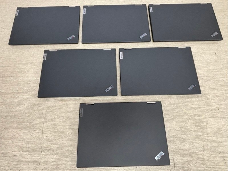 6x Lenovo ThinkPad X13 Yoga Gen 2 i5-1145G7 16GB 256GB SSD Touch LTE Laptop