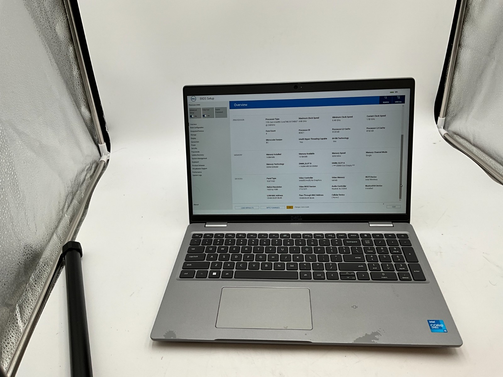 Dell Precision 3560 i5-1145G7 16gb 512gb GQZTXL3 laptop win11 GQZTXL3