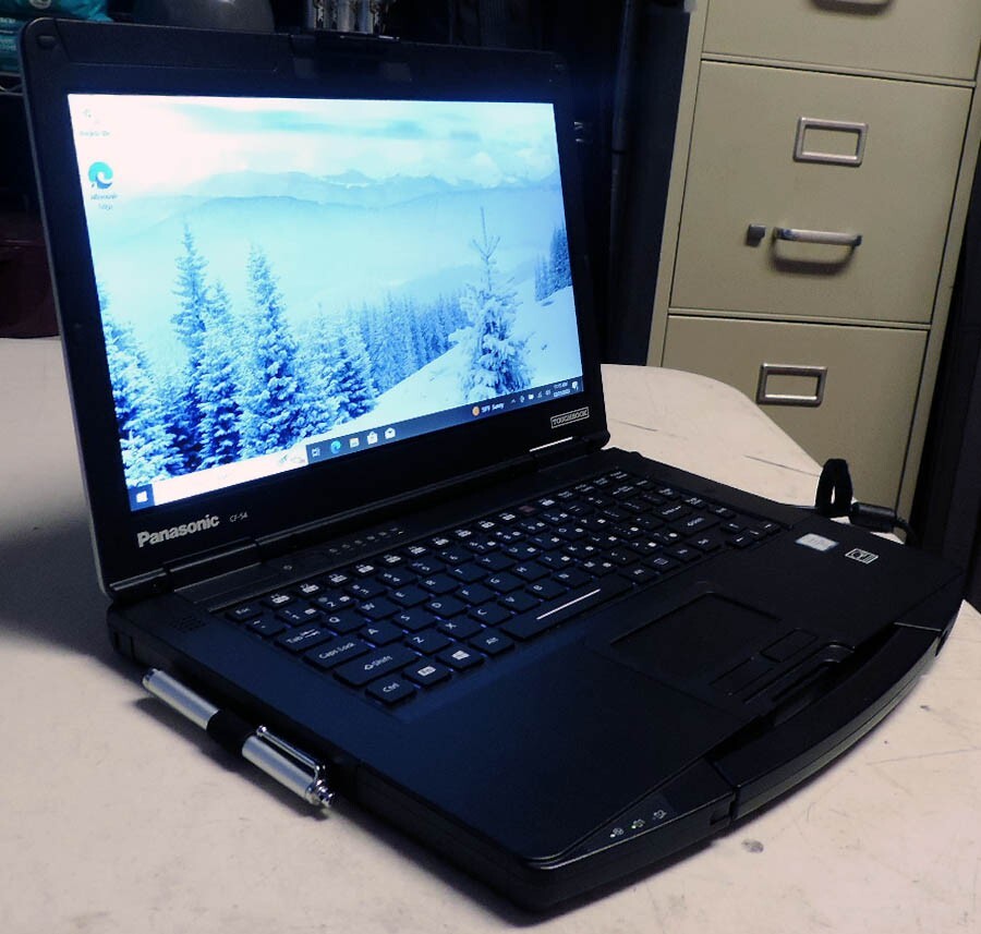 EXTRA CLEAN Panasonic Toughbook CF-54 MK3 TOUCH GPS 16GB RAM 512 SSD Wind 11