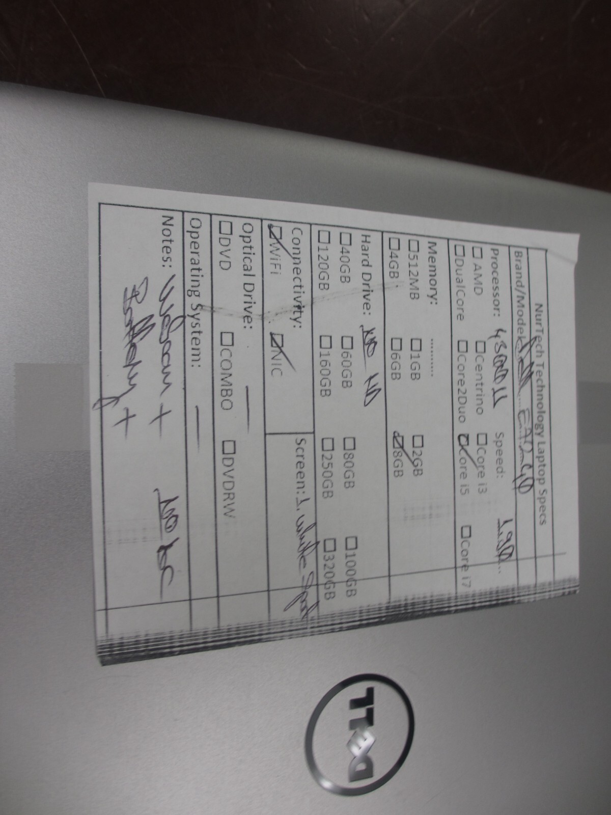 Dell Latitude E7240 I5-4300U 1.90GHz 8GB Web-Cam Laptop [NO AC/HDD/OS]*screen