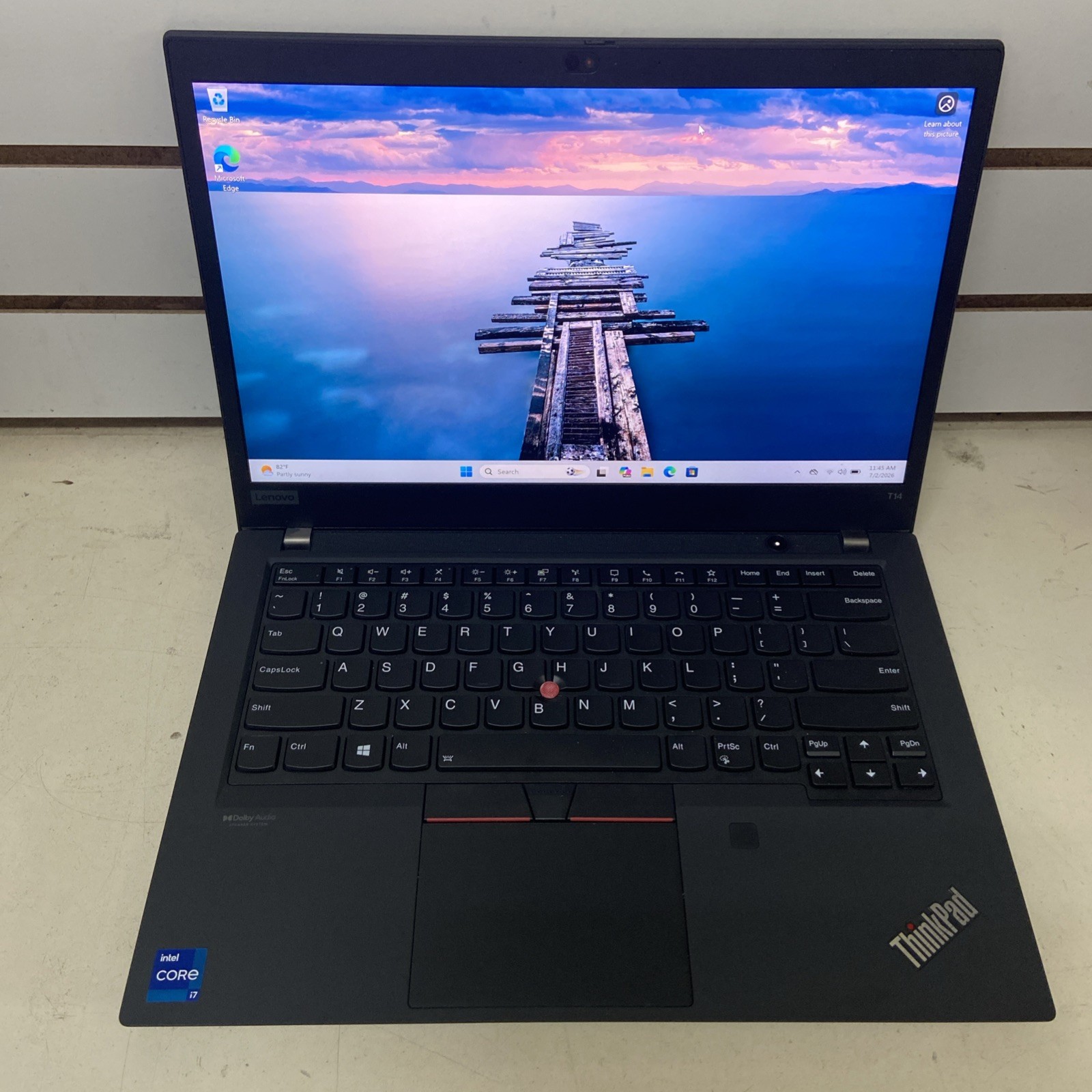 Lenovo Thinkpad T14 Gen 2/2.8ghz Core i7-11th gen/16GB/512GB SSD/14″-W11PRO!