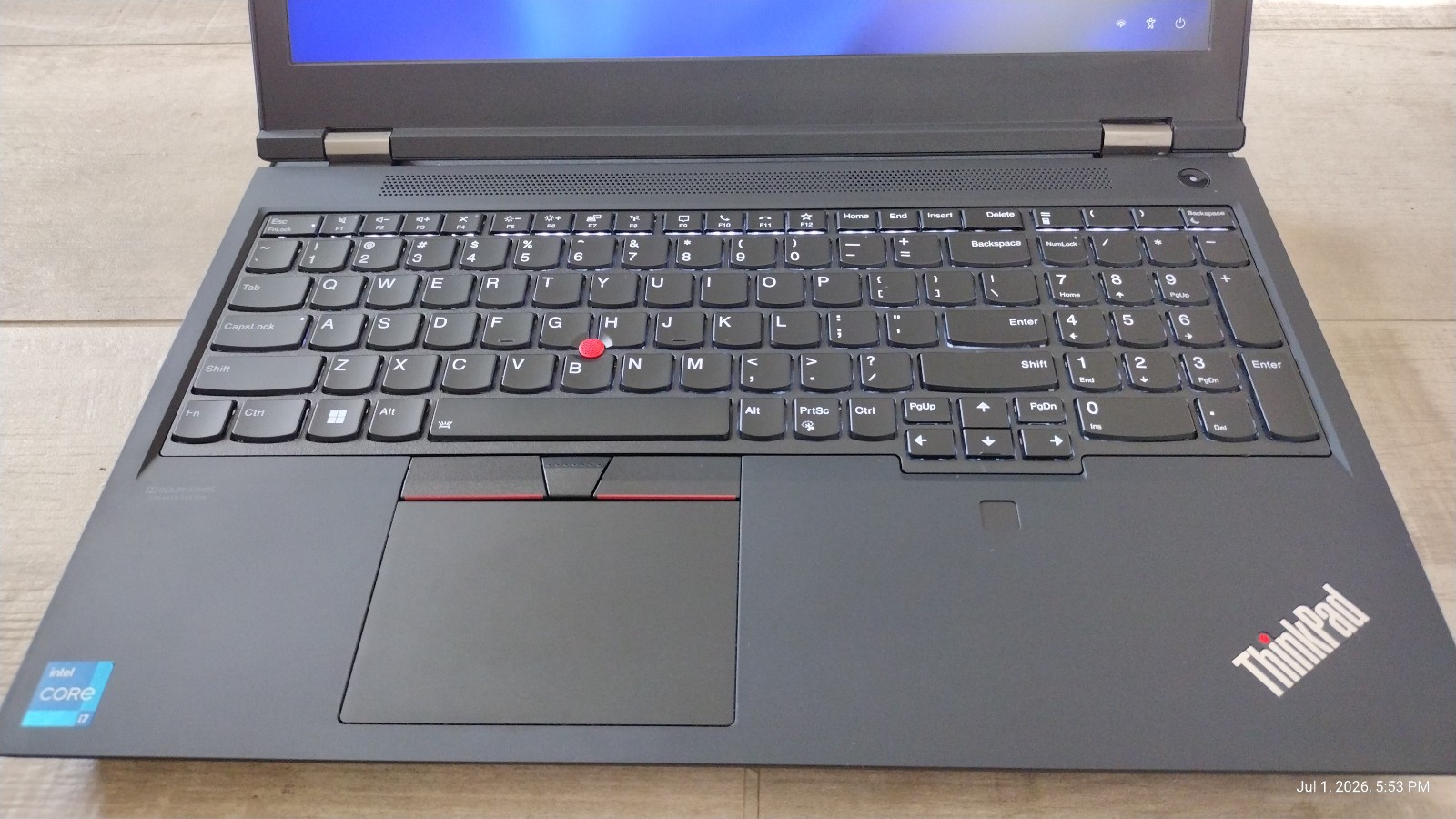 GAMING! Lenovo ThinkPad P15 Gen 2i Laptop i7-11800H 32GB 512GB Win11P NVIDIA RTX
