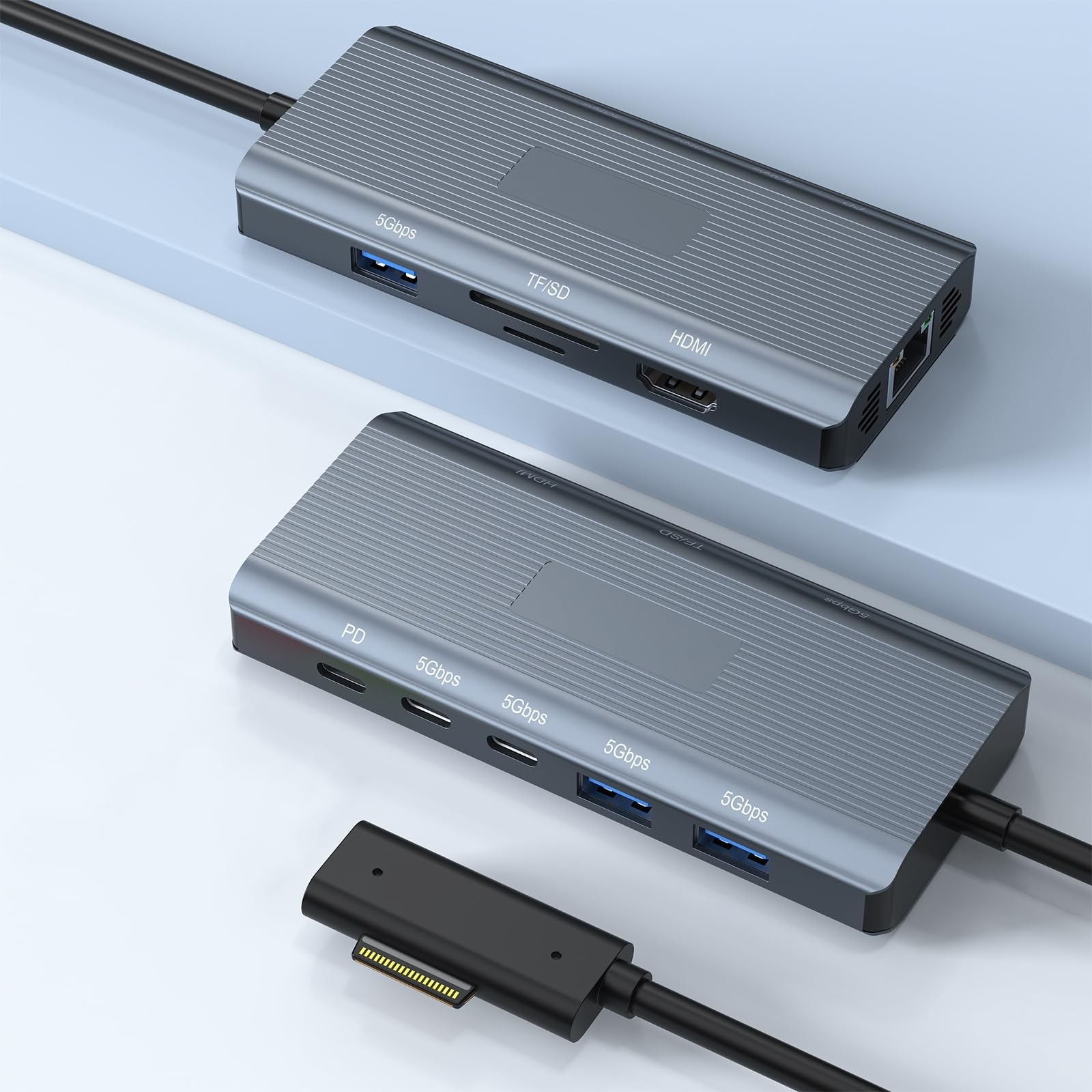 New MS Surface Dock 11-in-1, 4K@60Hz HDMI, USB-C, USB-A, Ethernet, Card Reader