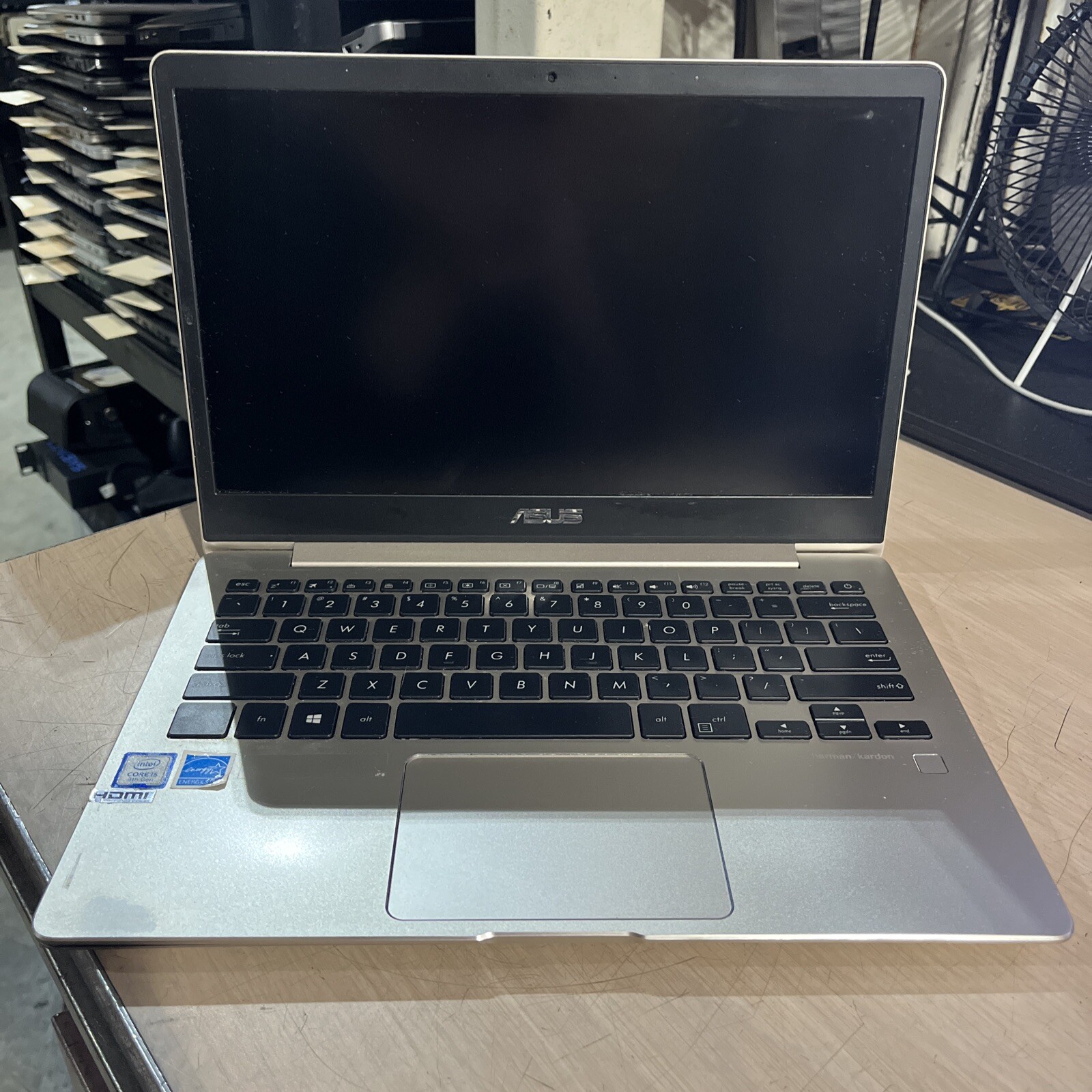ASUS UX331U NOTEBOOK PC INTEL CORE I5 8TH GEN 8GB RAM NO HD