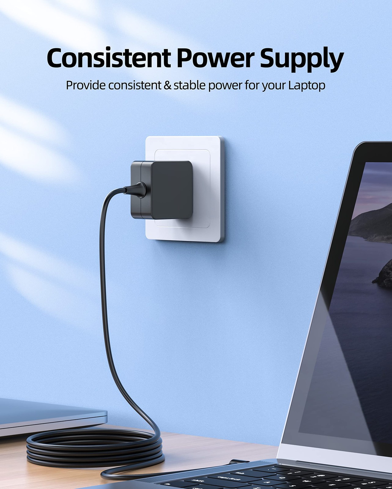 Asus 7.5ft 33W AC Charger for Imaginebook MJ401TA MJ401T MJ401 MJ401TA-BM3N5 Lap
