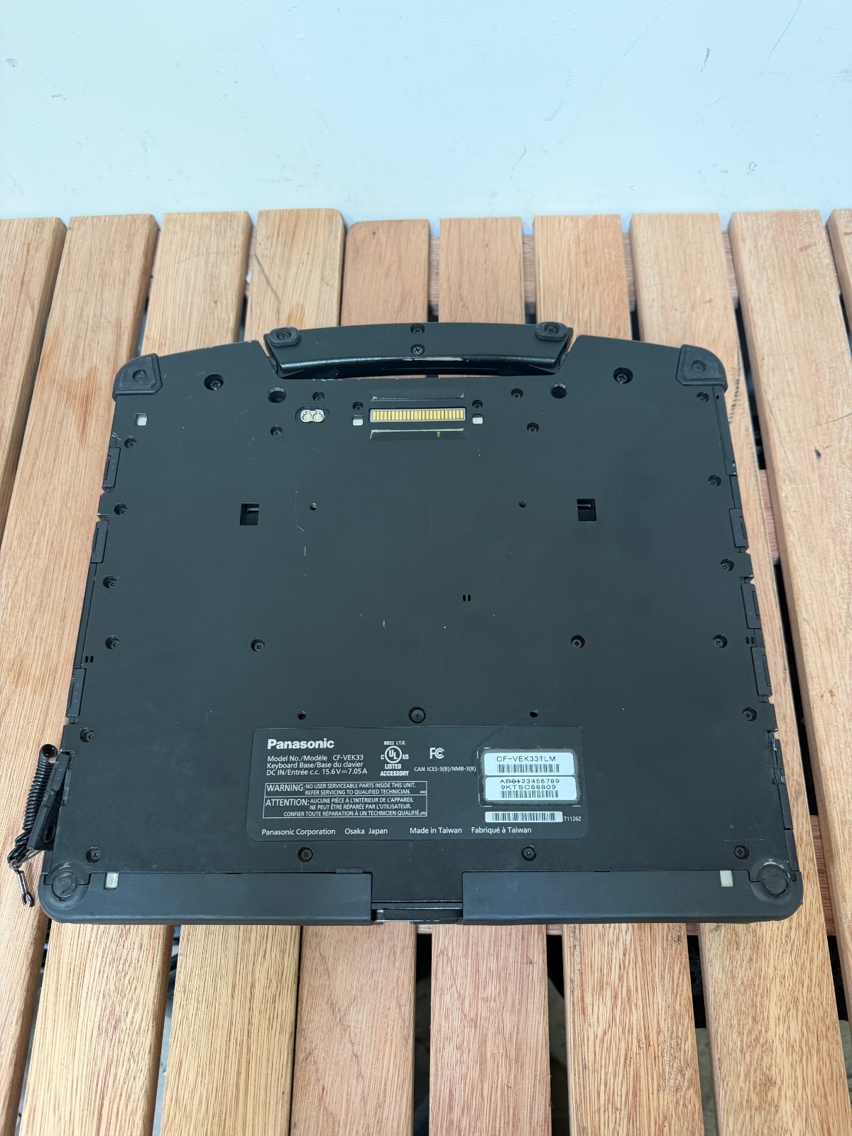 PANASONIC TOUGHBOOK CF-33 12″ Intel Core i5-6300U 2.4Ghz 16GB RAM 238GB SSD 1280