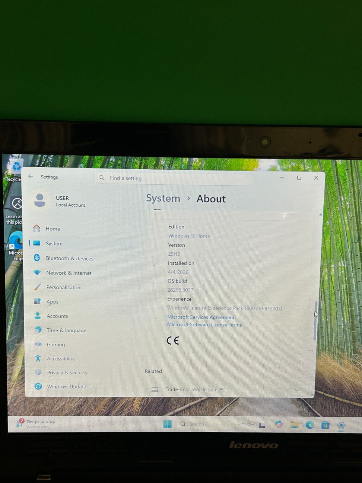 Lenovo G51-35 Laptop AMD A8-7410 2.2GHz 8GB RAM 1TB SSD Radeon R5 Win 11 Pro