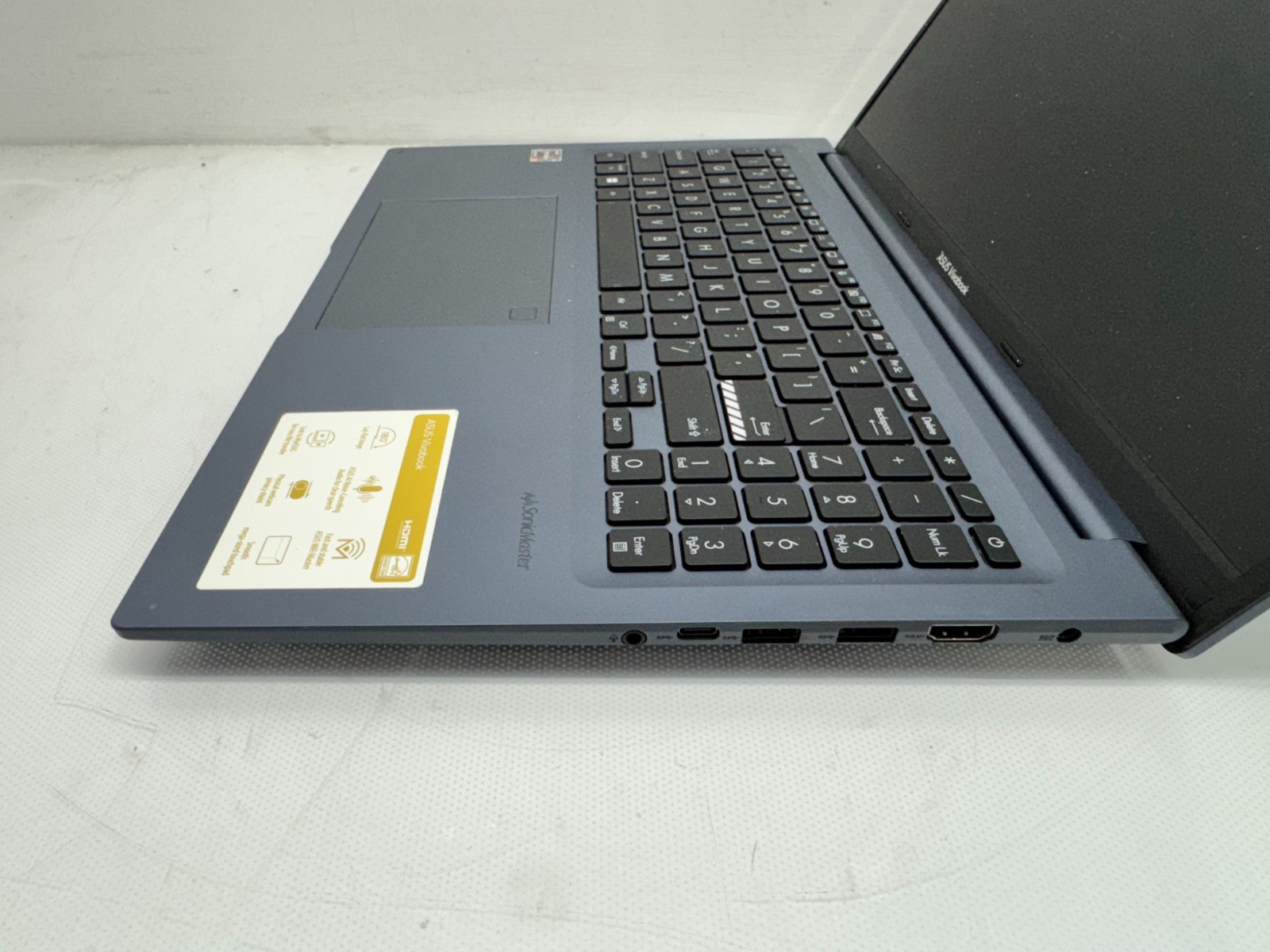 ASUS VivoBook M1603QA Ryzen 5 5600H@3.30GHz 16GB RAM 256GB SSD NOAC *READ*