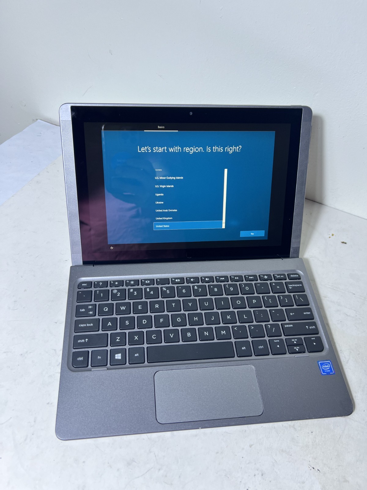 HP x2 210 G1 Convertible 2-in-1 Intel Atom X5-Z8300 4GB RAM 64GB SSD as-is READ!