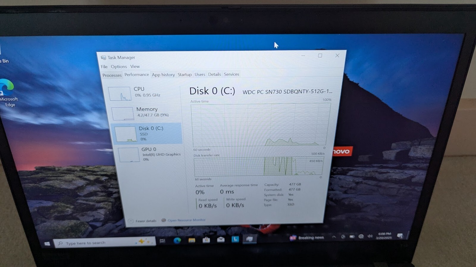 Lenovo T14 G1 i7-10610U 48GB RAM/500 GB SSD – Win 10 Pro TOUCHSCREEN