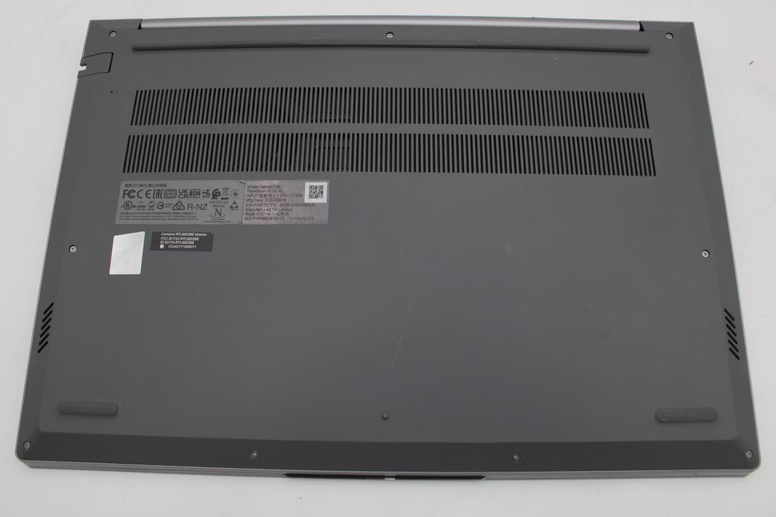 Lenovo ThinkBook 16 G6 IRL 16″ i5-1335U, 256GB NVMe, 16GB RAM