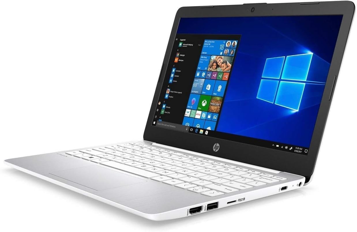 HP 11-ak0035nr 11.6″ HD Laptop Intel Celeron N4000 4GB 32GB eMMC W10 S D GRADE