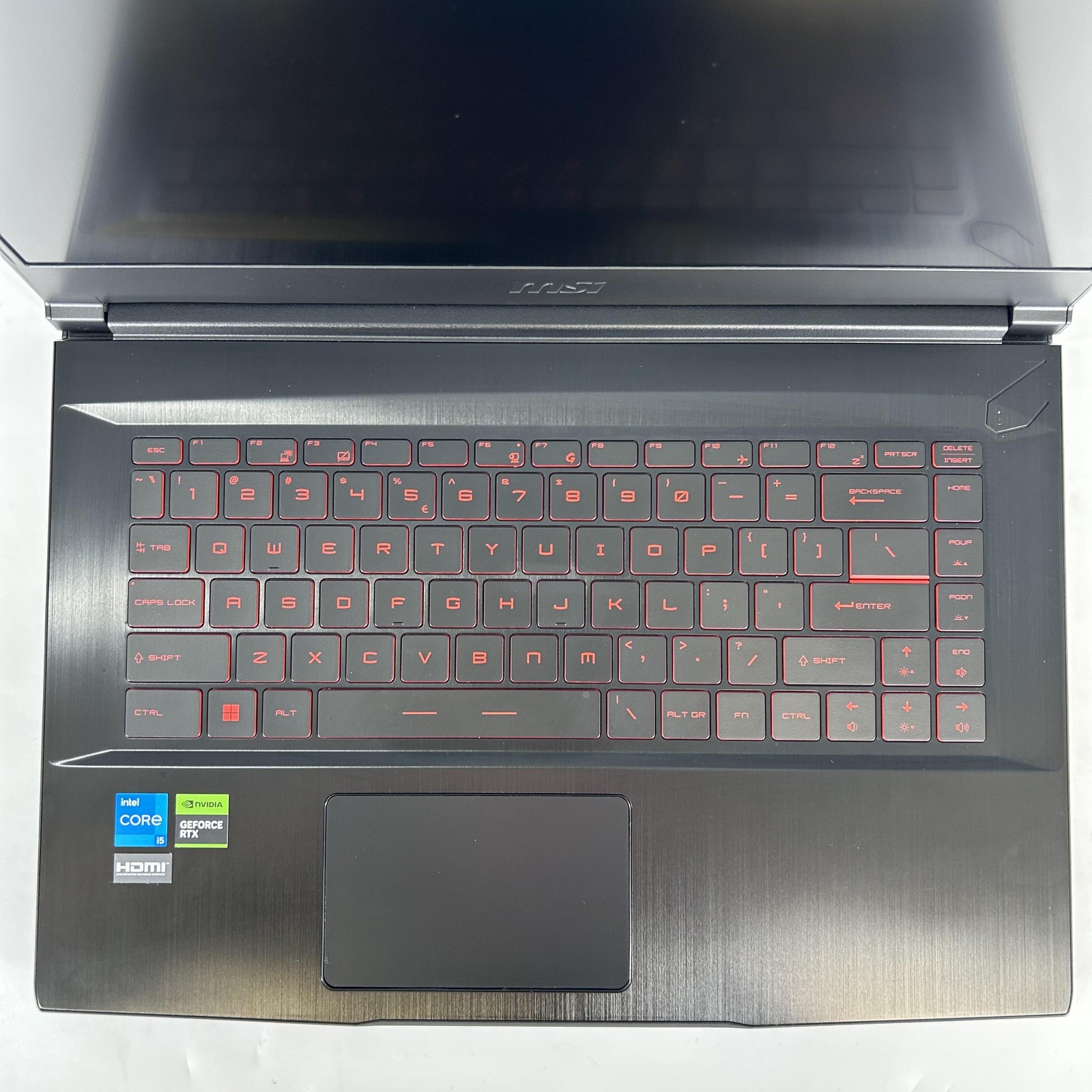 MSI Thin GF63 15.6 FHD 144Hz 2.0 GHz i5-12450H 16GB 1TB SSD RTX 2050 Very Good