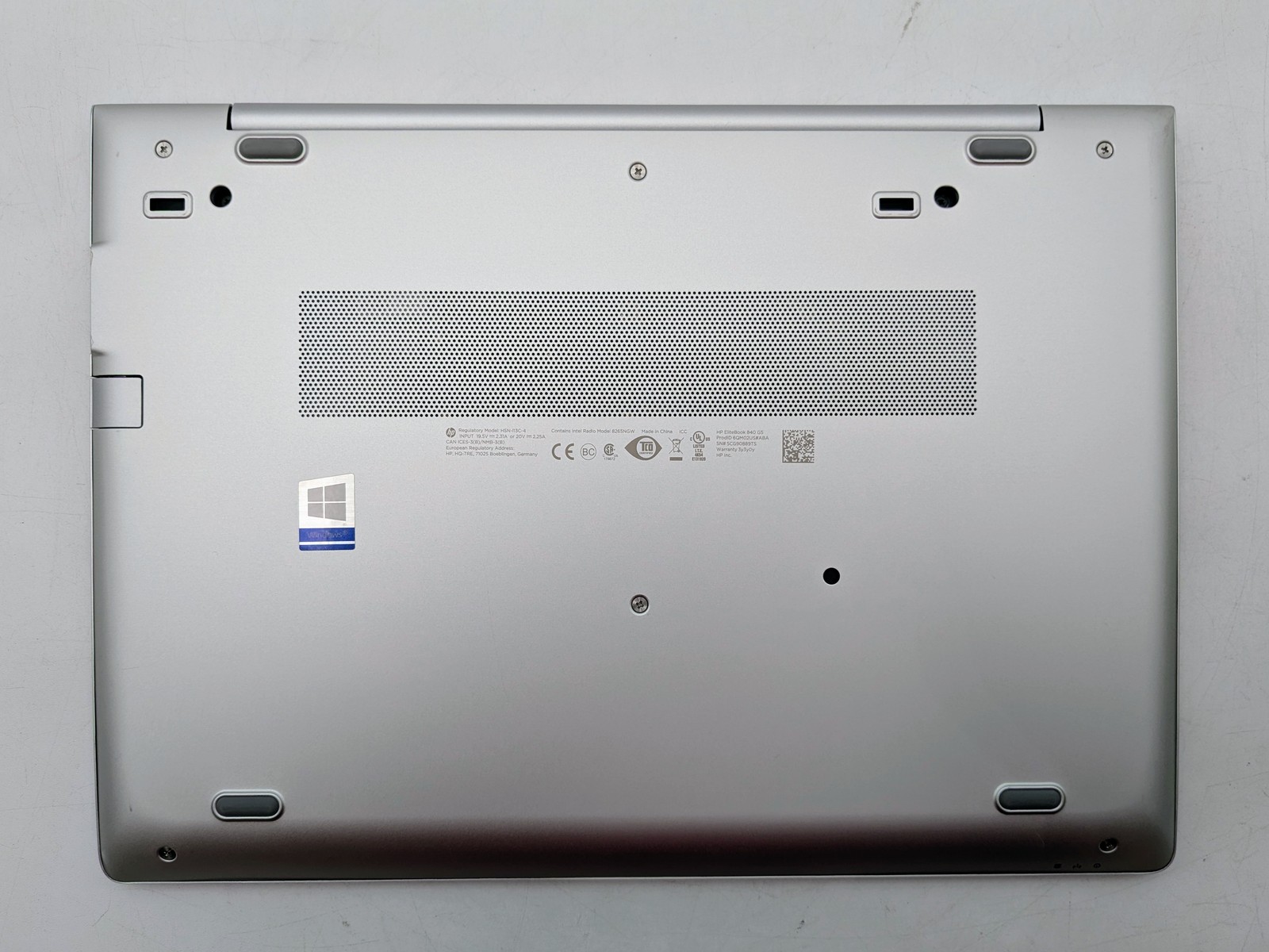 HP Elitebook 840 G5 14″ FHD I7-8650U 512GB 8GB W11P Webcam Backlit FP Reader