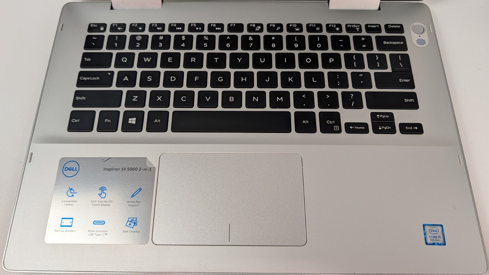Dell Inspiron 5482 Intel i5-8265U 8GB RAM 256 GB SSD Win 11 Pro TouchScreen
