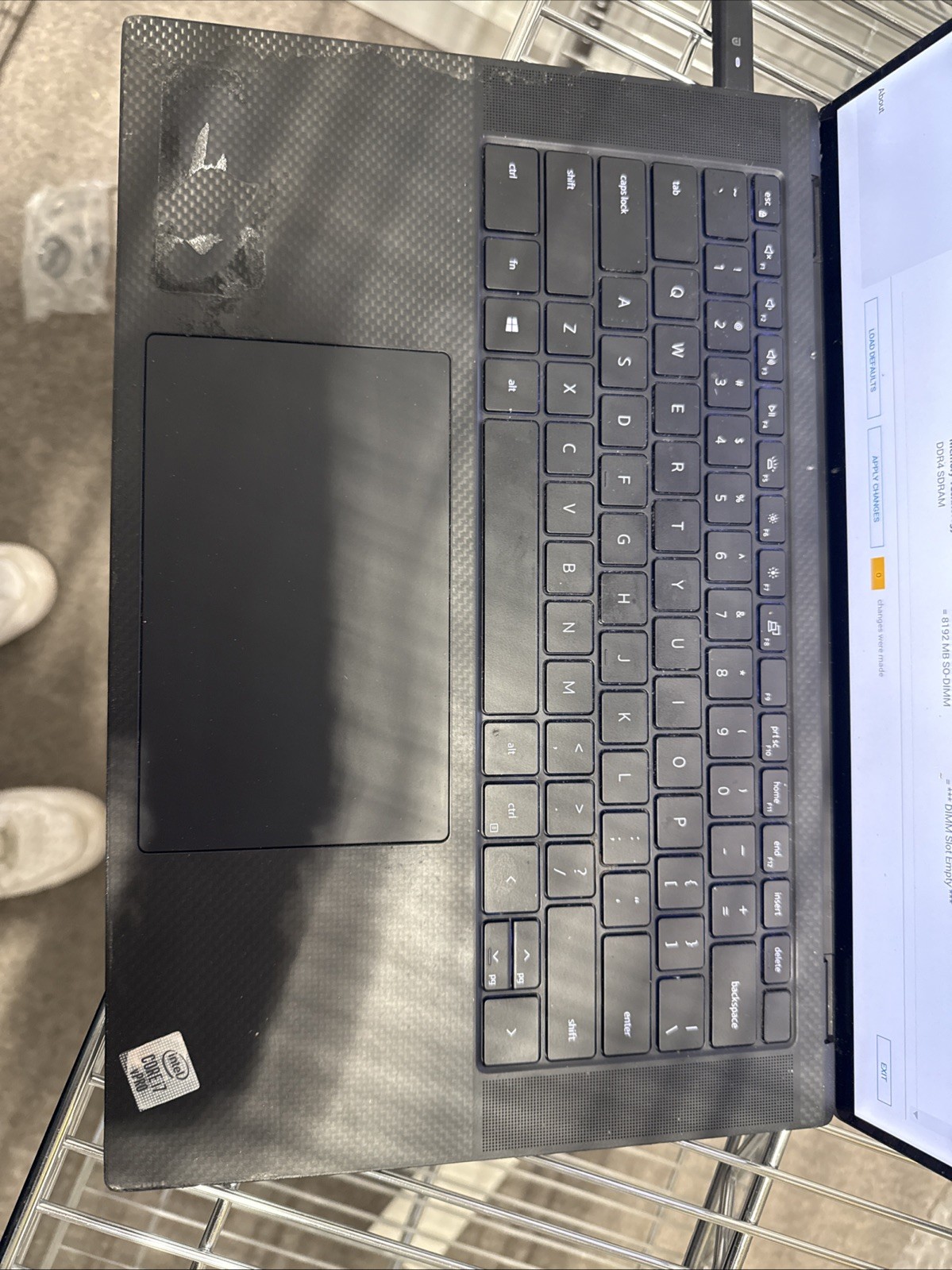 Dell Precision 5550 Laptop Intel i7-10850H@2.7GHz 8GB RAM unknown GPU