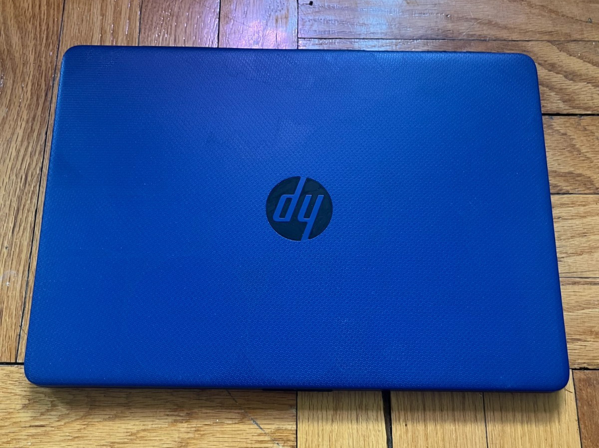 HP 14″ Laptop (Intel Celeron N, 4GB Memory, 64GB eMMC) Indigo Blue