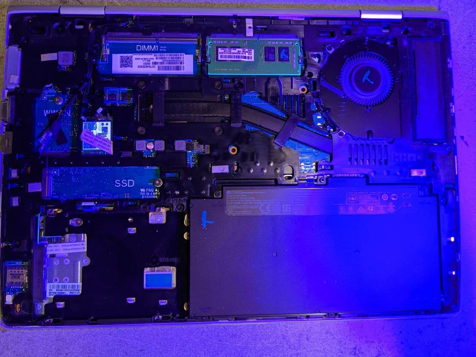 HP PROBOOK 640 G4 i5-8350U @ 1.7GHz, 8GB RAM, NO HDD/OS