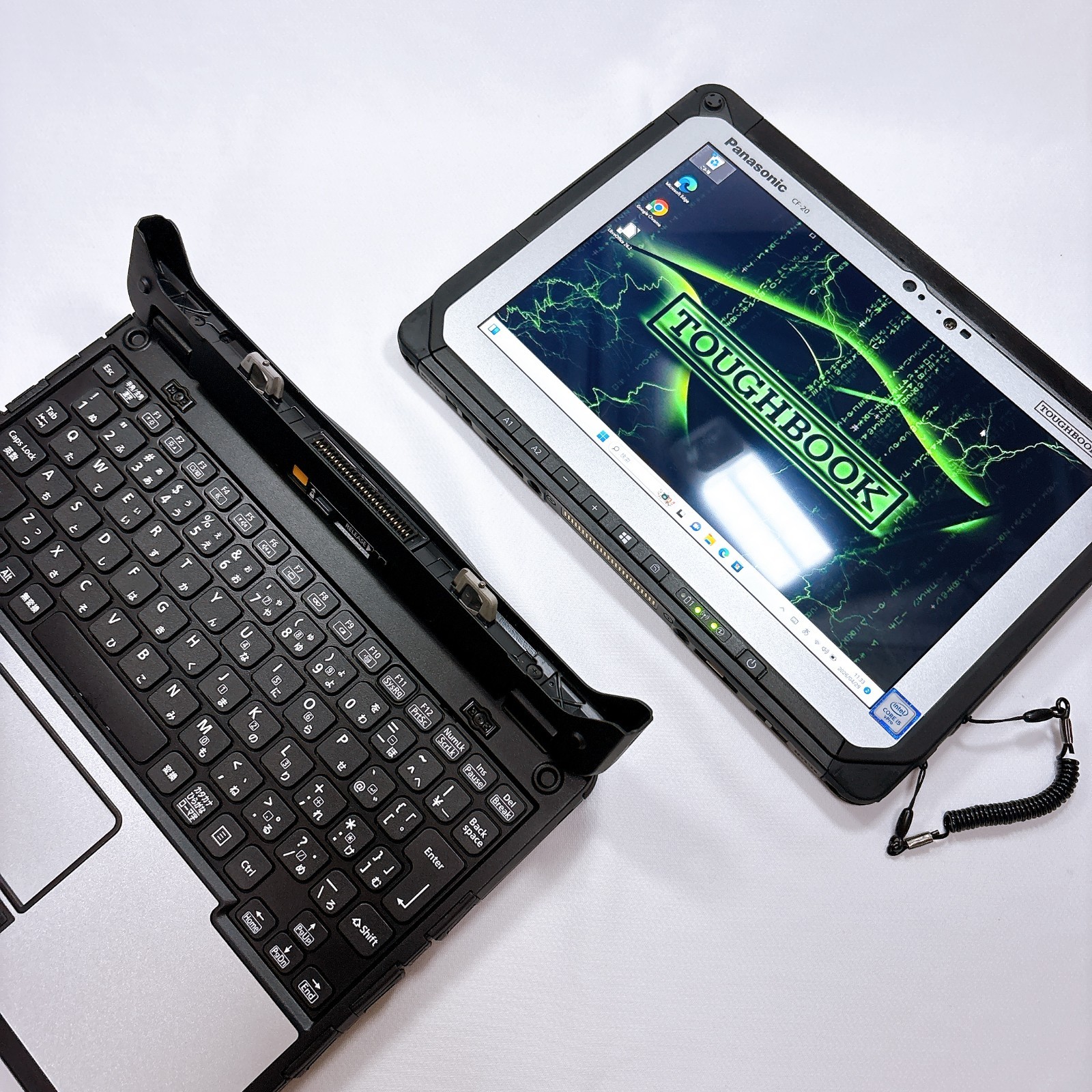 Panasonic ToughBook CF-20 Core i5-7Y57 4GB RAM 500GB SSD 2in1 Convertible_691