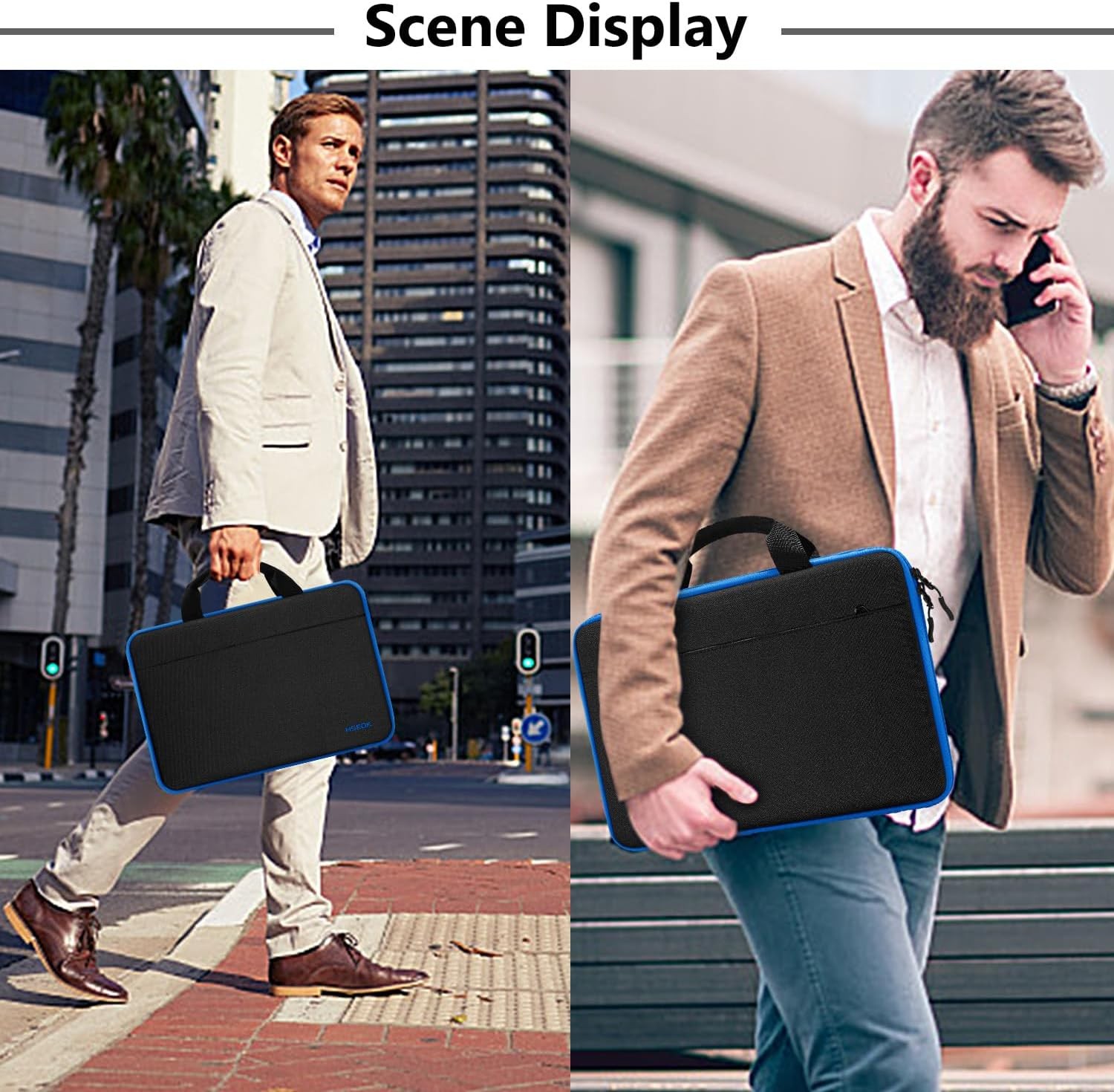 Laptop Sleeve 13-14 Inch Case Briefcase Compatible with MacBook Pro 14 inch M4/M