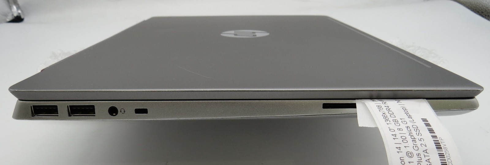 HP Pavilion 14-14″-i5-1035G1@1.0GHz-8GB RAM-256GB 2.5 SSD-NO OS *READ*