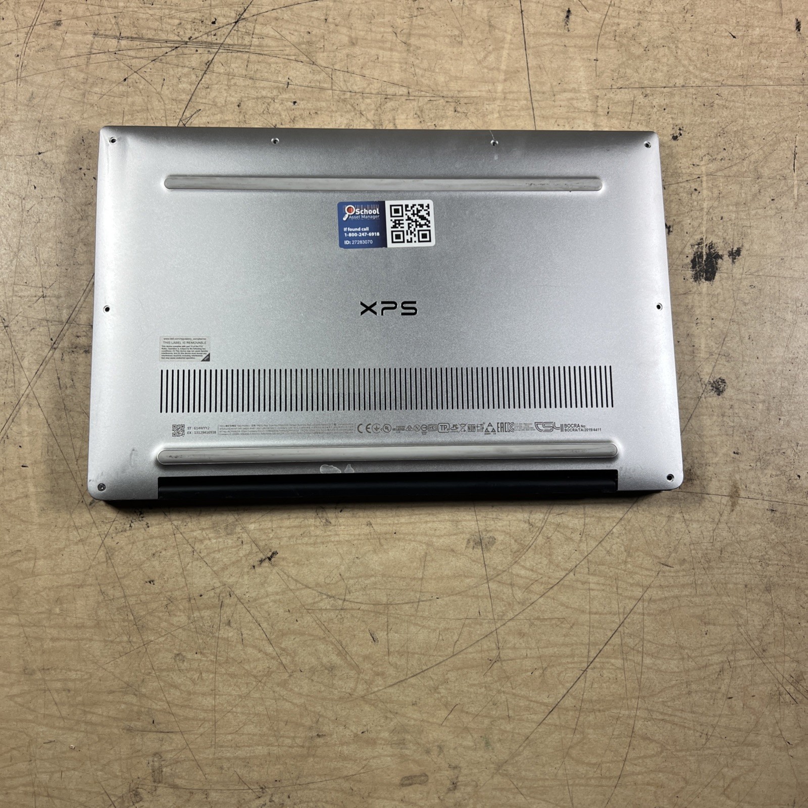DELL XPS 13 9380 INTEL CORE I5 8TH GEN 8GB RAM **POWER ON NO IMAGE **NO HD