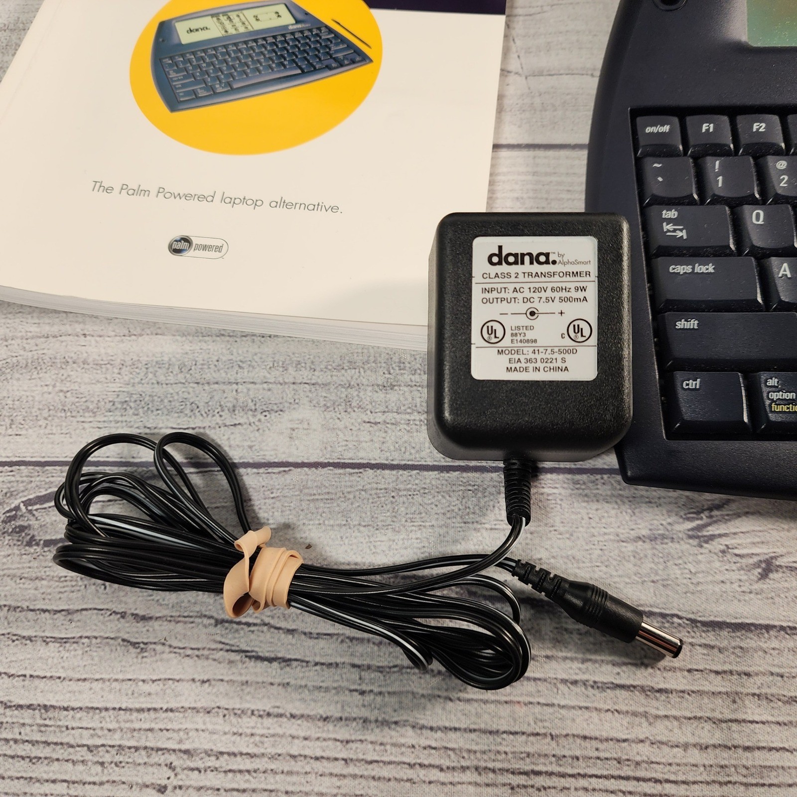 AlphaSmart Dana Palm OS Laptop Word Processor with Case Stylus Manual