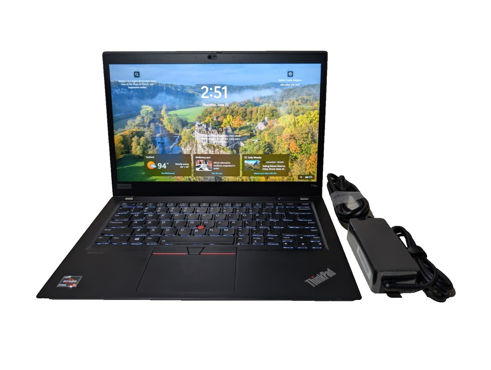 Lenovo ThinkPad T14S TouchScreen | Ryzen 5 PRO 16GB RAM 512GB SSD | FHD Backlit