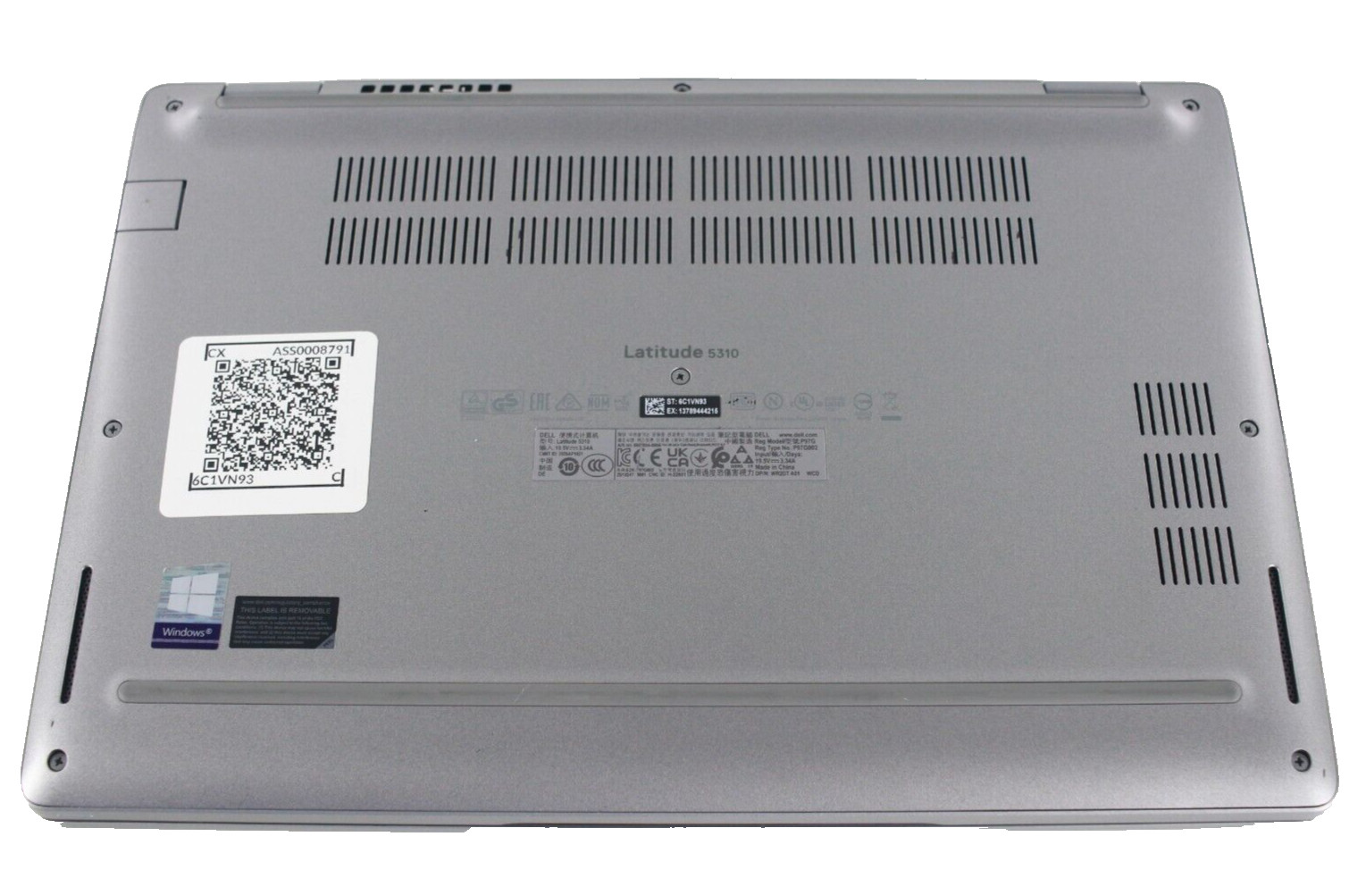 Dell Latitude 5310 13.3″ Laptop i5-10310U 256GB SSD 16GB RAM Win 11 Pro (CX) CB