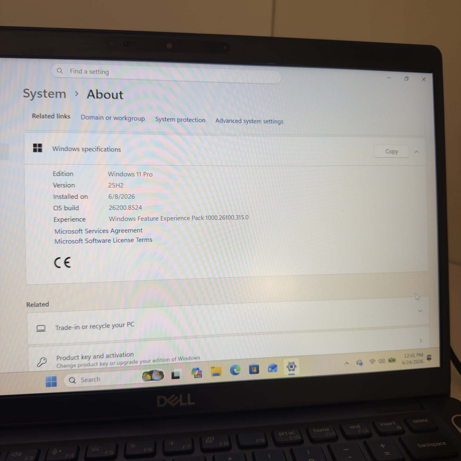Dell Latitude 5400 14”FHD Intel Core i7-8665U 1.9GHz 16GB SSD 512GB *READ*