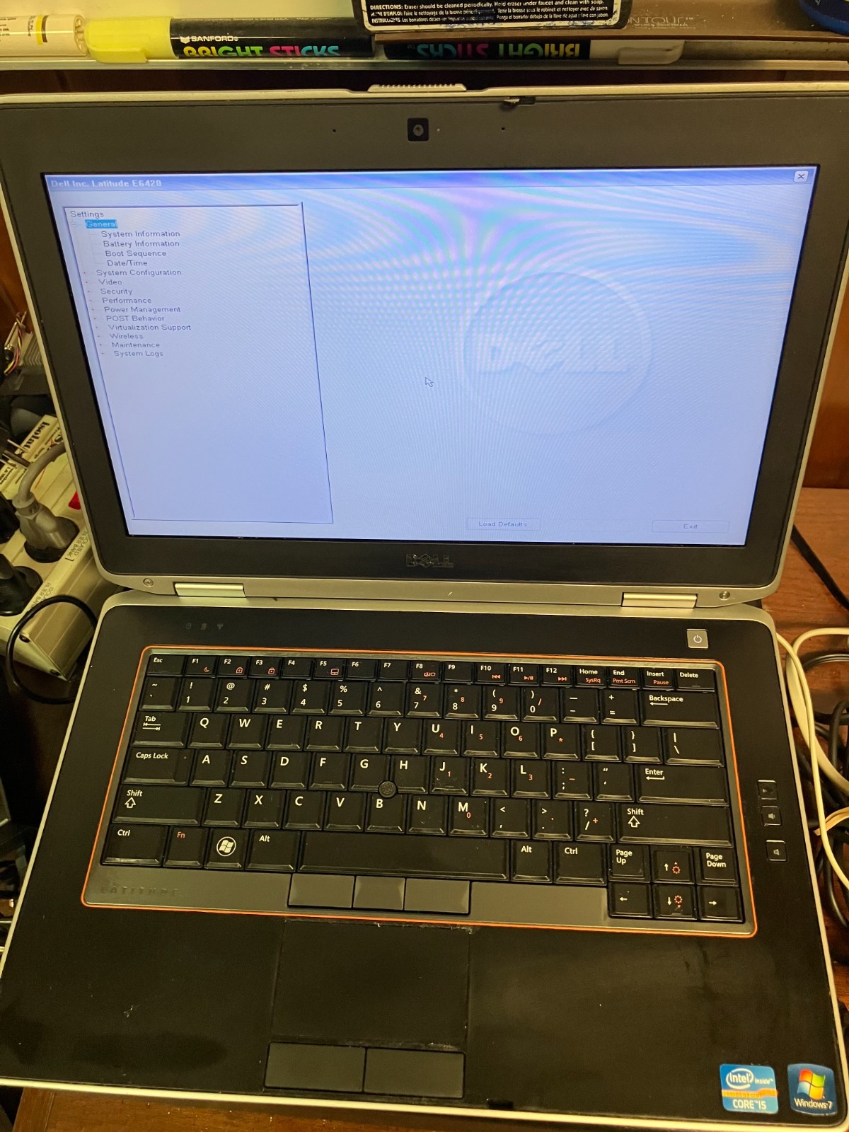 Dell Latitude E6420 Intel Core i5-2520M 2.50GHz 4GB RAM Laptop no HD FOR PARTS