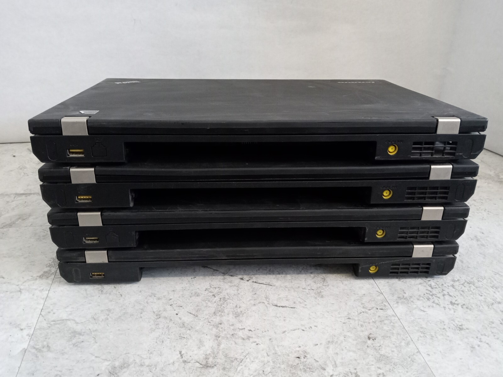 Lot of 4 – Lenovo ThinkPad T520 T530 15″ Laptops Intel i5 *PARTS / REPAIR* -RR