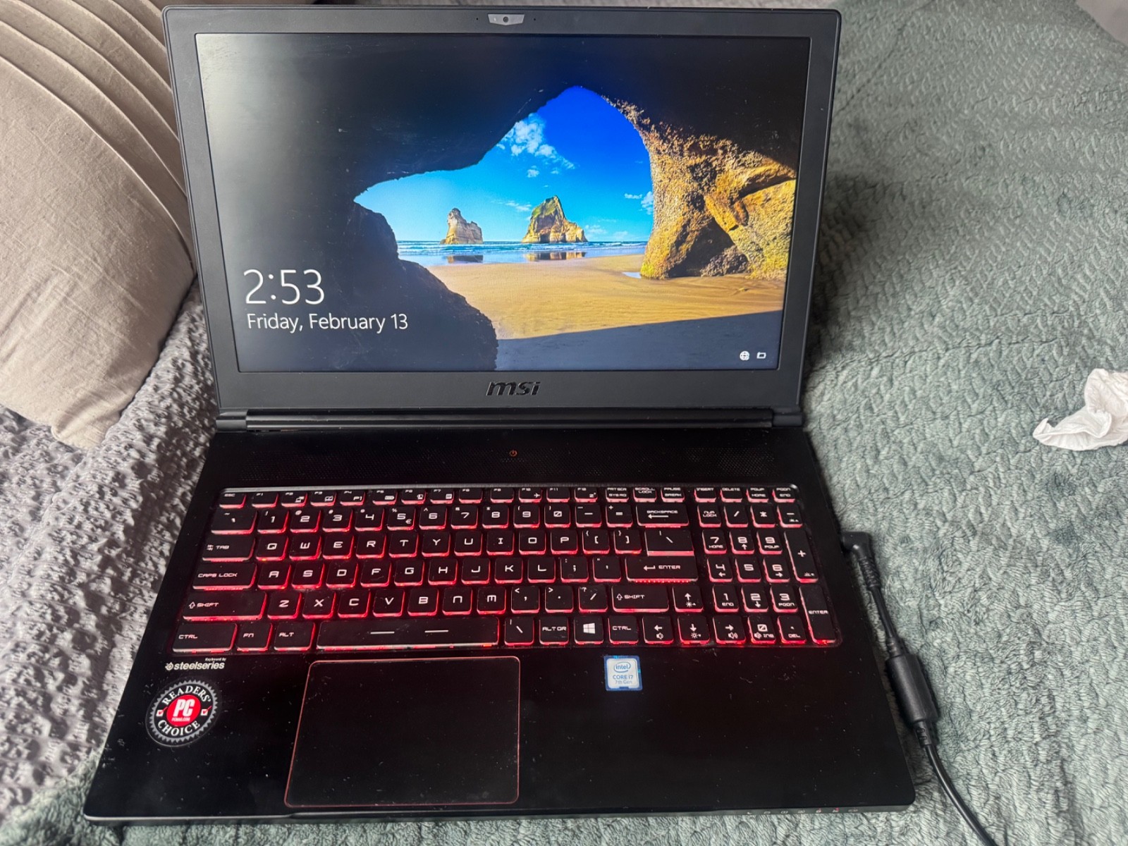 Msi gaming laptop NVIDIA GTX 1060