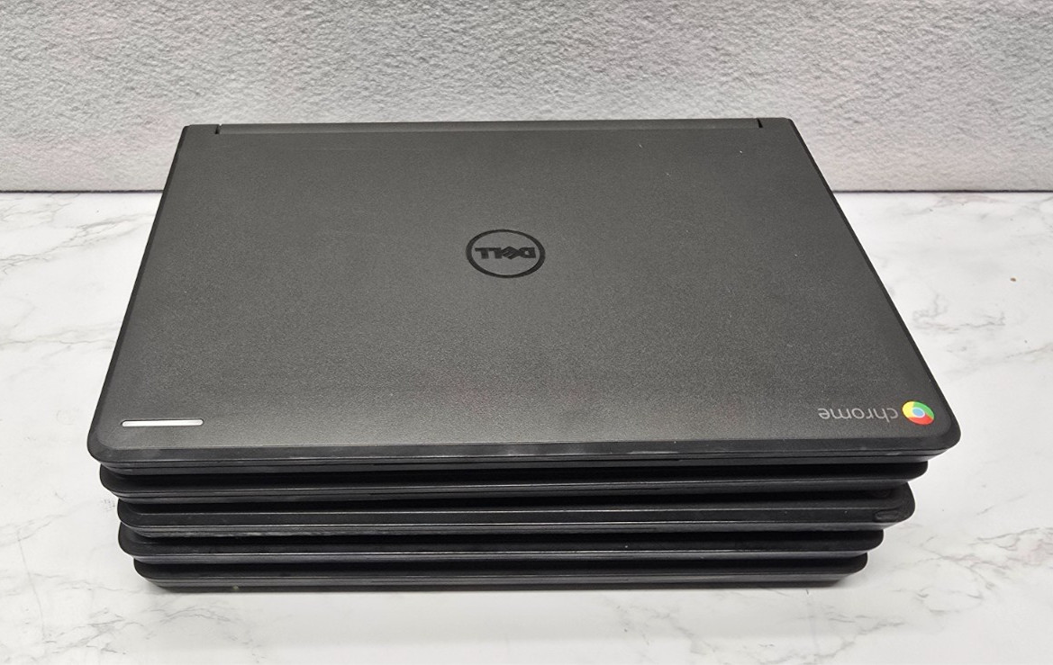 Lot of 5 Dell Chromebook 11 3120 model P22T001 – Read Description
