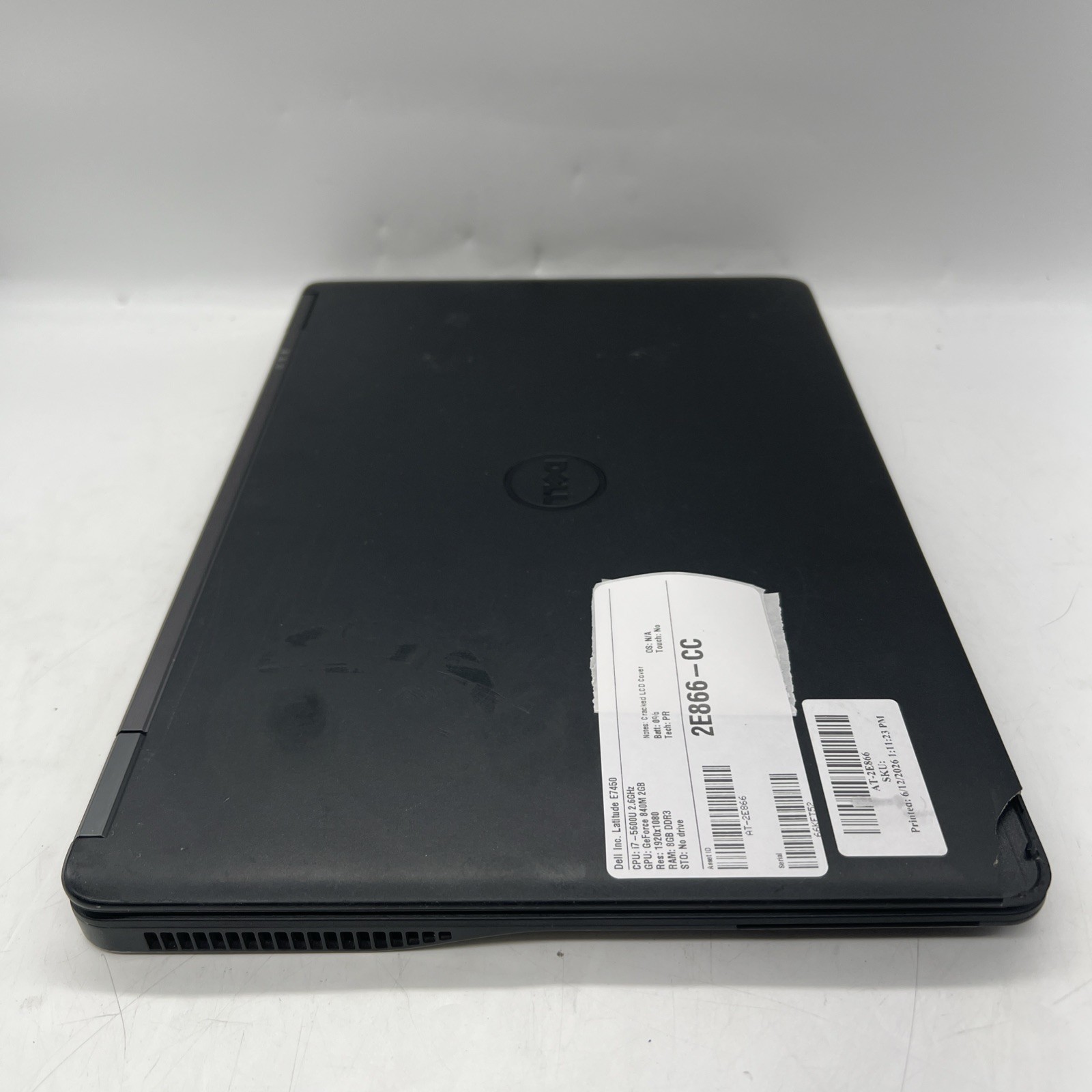 Dell Latitude E7450 i7 5600U 2.6GHz 8GB RAM No Drive No OS No Battery