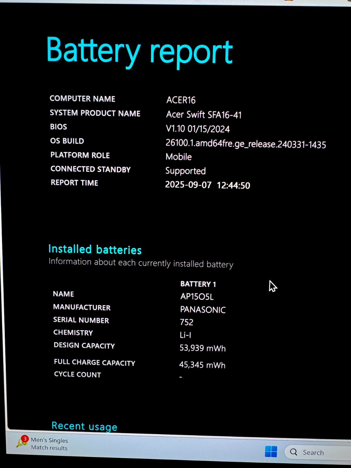 ACER SWIFT EDGE 16″ OLED UHD SFA16-41 AMD RYZEN 7 6800U 512GB 16GB *BIOS LOCK*